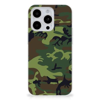 iPhone 15 Pro Max | TPU bumper | Army Dark