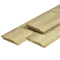 Halfhouts rabat Noord-Europees O/S-IV vuren 1,9x14,5x300 cm Tuindeco - Tuindeco Halfhouts rabat Noord-Europees O/S-IV vuren 1,9x14,5x300 cm Tuindeco - Tuindeco