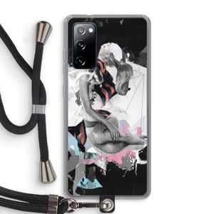 Camouflage de sommeil: Samsung Galaxy S20 FE / S20 FE 5G Transparant Hoesje met koord