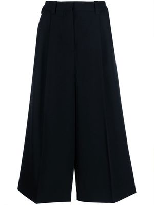 Marni pantalon ample à coupe courte - Noir