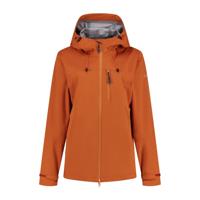 Blue loop W Virga Shell Rainjacket Dames Regenjas Rust L