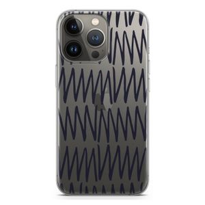 Marrakech Zigzag: iPhone 13 Pro Transparant Hoesje