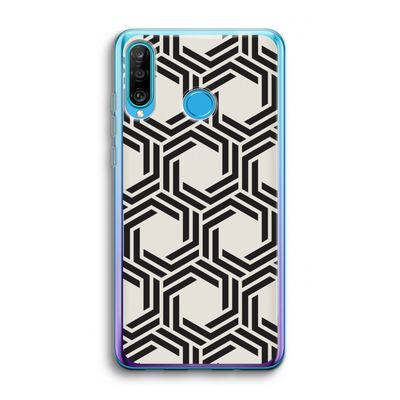 Geometrisch patroon: Huawei P30 Lite Transparant Hoesje