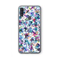 Hibiscus Flowers: Samsung Galaxy A11 Transparant Hoesje