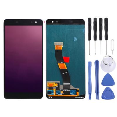 LCD-scherm en Digitizer voor Alcatel Idol 4s OT6070 / 6070k / 6070y / 6070 (zwart)