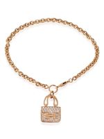 Hermès Pre-Owned bracelet Amulette Constance en or rose 18ct serti de diamants