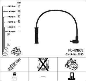 Bougiekabelset RCRN603