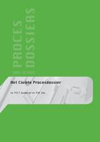 Het civiele procesdossier (Paperback)