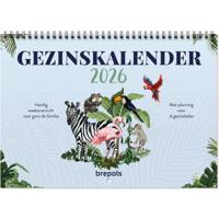 Brepols gezinskalender weekoverzicht, Nederlandstalig, 2026