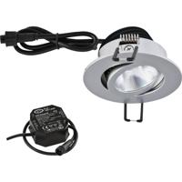 EVN PC650N91540 LED-inbouwlamp LED LED vast ingebouwd 8.4 W Chroom