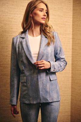 Helena Hart Blazer Tezza Lano 7729 Blazers Blauw