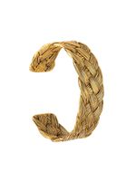 Aurelie Bidermann bracelet torque "Braided" - Métallisé Aurelie Bidermann bracelet torque "Braided" - Métallisé