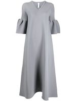 CFCL robe mi-longue Pottery en maille - Gris