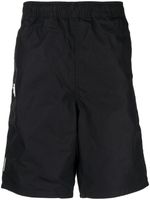 AAPE BY *A BATHING APE® short de sport en coton à logo brodé - Noir