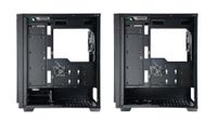 Enermax StarryFort SF30 Tower PC-behuizing Zwart - thumbnail