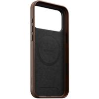 Nomad Traditional lederen hoesje iPhone 17 Pro Max - Brown