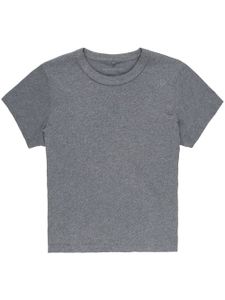 Alexander Wang t-shirt Shrunk à paillettes - Gris