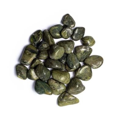Edelsteen Groene Jaspis Trommelstenen - 1kg