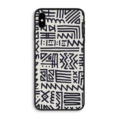 Marrakech print: iPhone XS Max Biologisch afbreekbaar hoesje