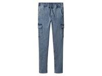 esmara Men Heren cargobroek (Blauw, 46)