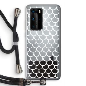 Dakpannetjes: Huawei P40 Pro Transparant Hoesje met koord