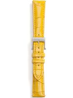 Dolce & Gabbana bracelet-montre à logo embossé - Jaune