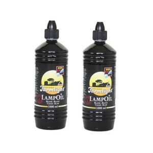 2x Lampenolie 1 liter + aansteker