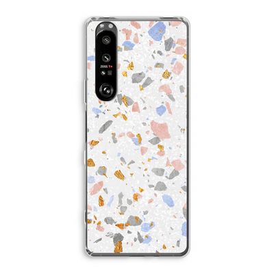 Terrazzo N°8: Sony Xperia 1 III Transparant Hoesje