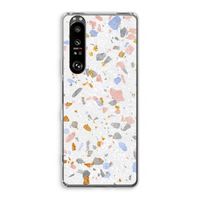 Terrazzo N°8: Sony Xperia 1 III Transparant Hoesje