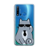 Cool cat: Huawei P20 Lite (2019) Transparant Hoesje