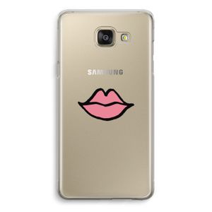 Kusje: Samsung Galaxy A5 (2016) Transparant Hoesje