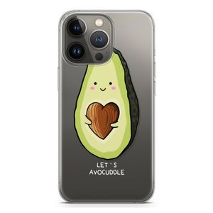 Avocuddle: iPhone 13 Pro Transparant Hoesje