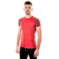 Heren-T-Shirt met Korte Mouwen Joluvi Pro Rood Maat S