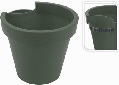 Bloempot grijs dia 40x31cm