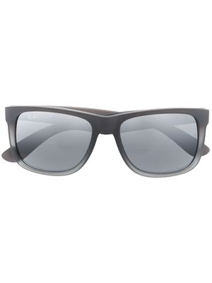 Ray-Ban lunettes de soleil à monture carrée - Gris