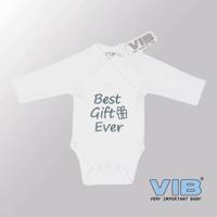 Van Der Doelen Baby katoenen rompertje best gift ever 0 tot 3 maanden Van Der Doelen Baby katoenen rompertje best gift ever 0 tot 3 maanden