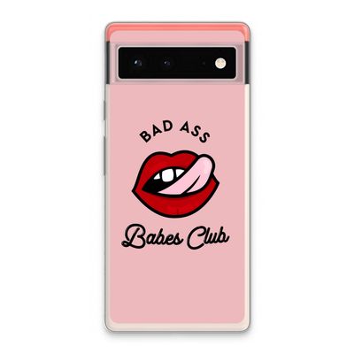 Badass Babes Club: Google Pixel 6 Transparant Hoesje