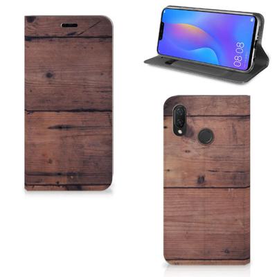 Huawei P Smart Plus Book | Wallet Case | Old Wood