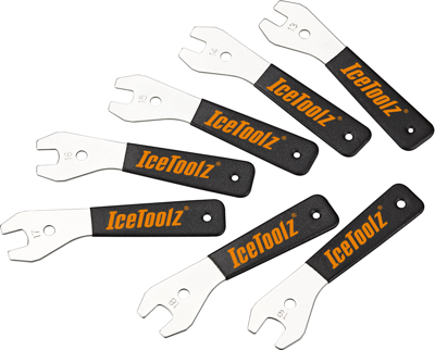 IceToolz (Buzaglo) Icetoolz conussleutelset 13-14-15-16-17-18-19 mm 20 cm zilver/zwart