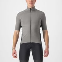 Castelli Perfetto RoS 2 Wind korte mouw fietsshirt grijs heren XXL - thumbnail