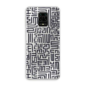Moroccan Print: Xiaomi Redmi Note 10 Lite Transparant Hoesje