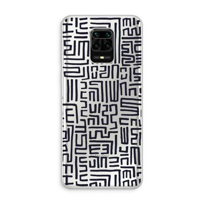 Moroccan Print: Xiaomi Redmi Note 10 Lite Transparant Hoesje