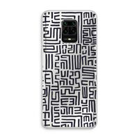 Moroccan Print: Xiaomi Redmi Note 10 Lite Transparant Hoesje
