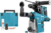 Makita dhr283zwju combihamer 2 x 18v met stofafzuiging | sds-plus - dhr283zwju
