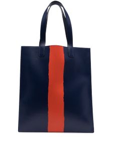 Ports V sac cabas en cuir artificiel - Bleu