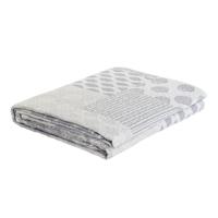Sprei DKD Home Decor Beige Grijs Bed van 90 Bed van 150 180 x 260 x 1 cm - thumbnail