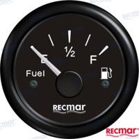 RECKY10200 - EUROPESE NIVEAU-INDICATOR 0-190 ZWART