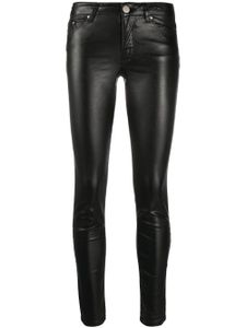 Karl Lagerfeld pantalon skinny à effet texturé - Noir