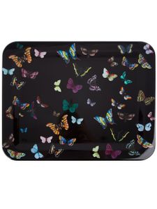 Fornasetti plateau Butterflies on Black - Noir