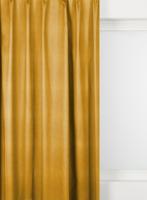 HEMA Gordijnstof velours geel (geel)